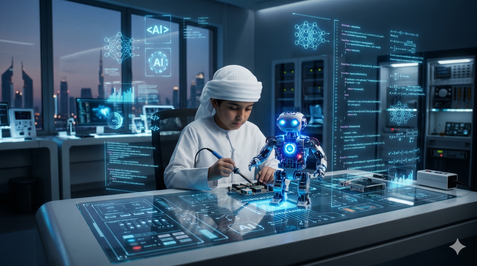 أسرة تكتشف عالِم